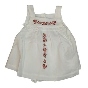 Janie and Jack Baby Embroidered Floral Matching Set NWT